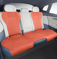 Car Suede Saddle Cushion Pad Half-Covered for Zeekr 001
