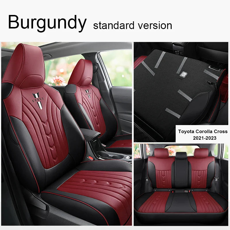 Leather Seat Covers for Toyota Corolla Cross