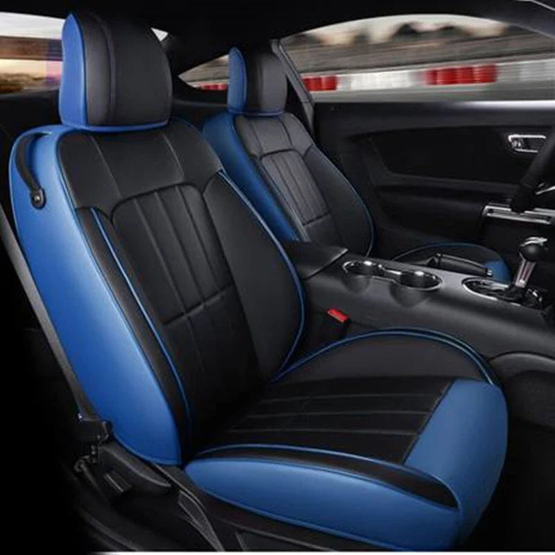 Leather Seat Covers for Ford Mustang Convertible