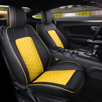 Leather Seat Covers for Ford Mustang Convertible