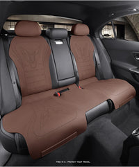Half‑Cover Suede Car Seat Cushion Pads for Mercedes‑Benz GLC