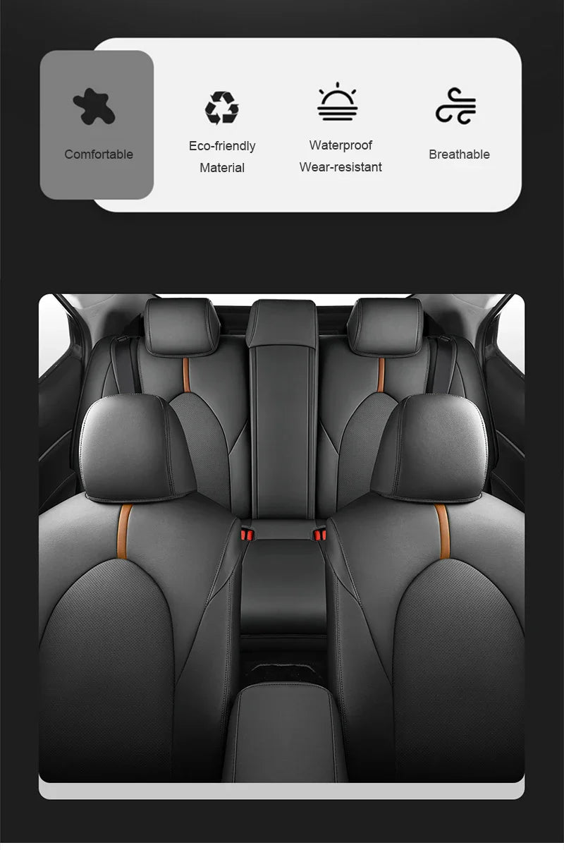 Leather Seat Covers for Toyota Camry