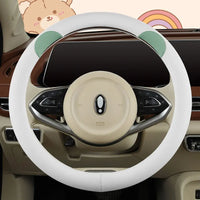 38 cm Universal Fun Leather Steering Wheel Cover