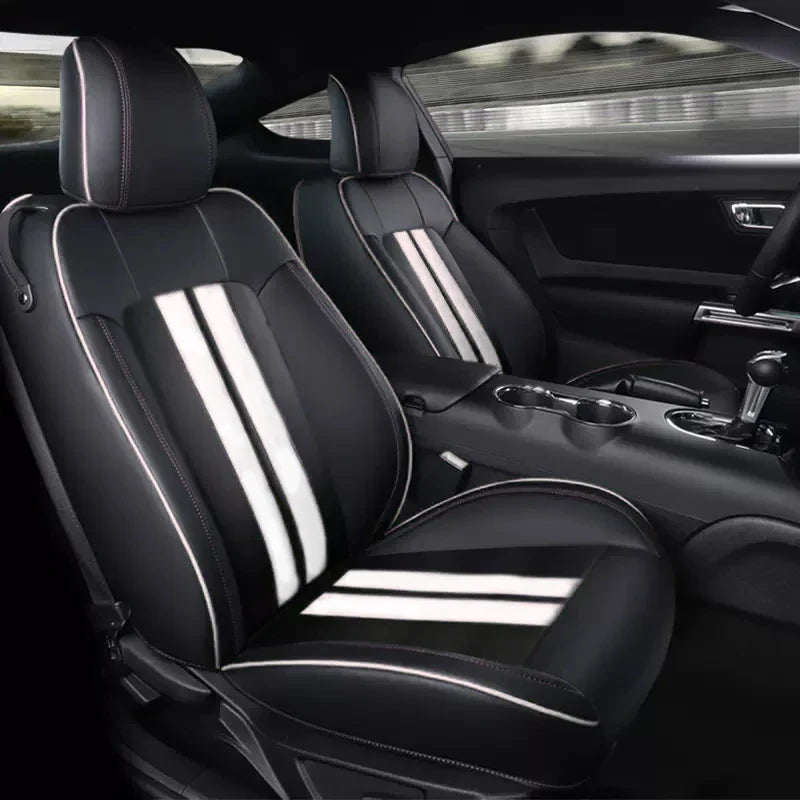 Leather Seat Covers for 2012–2014 Ford Mustang Coupe