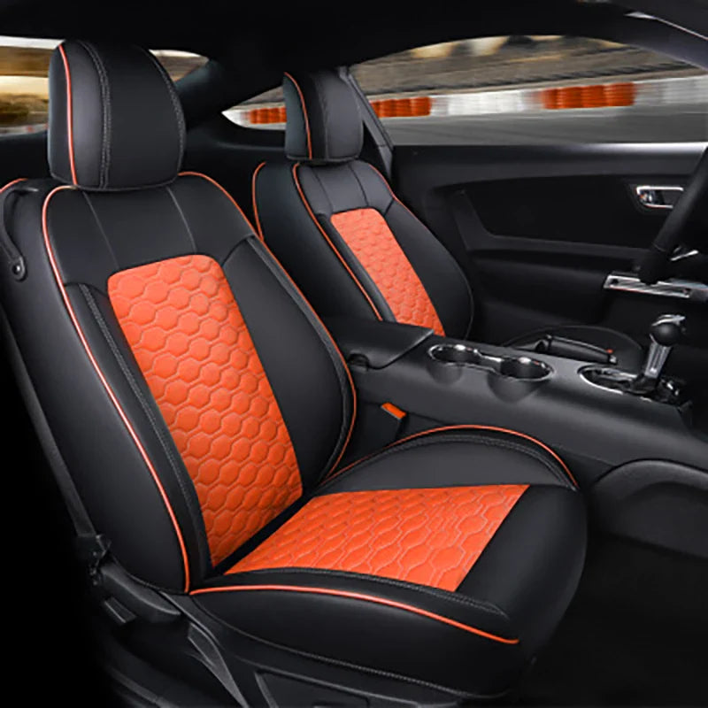 Leather Seat Covers for 2015–2024 Ford Mustang GT Coupe