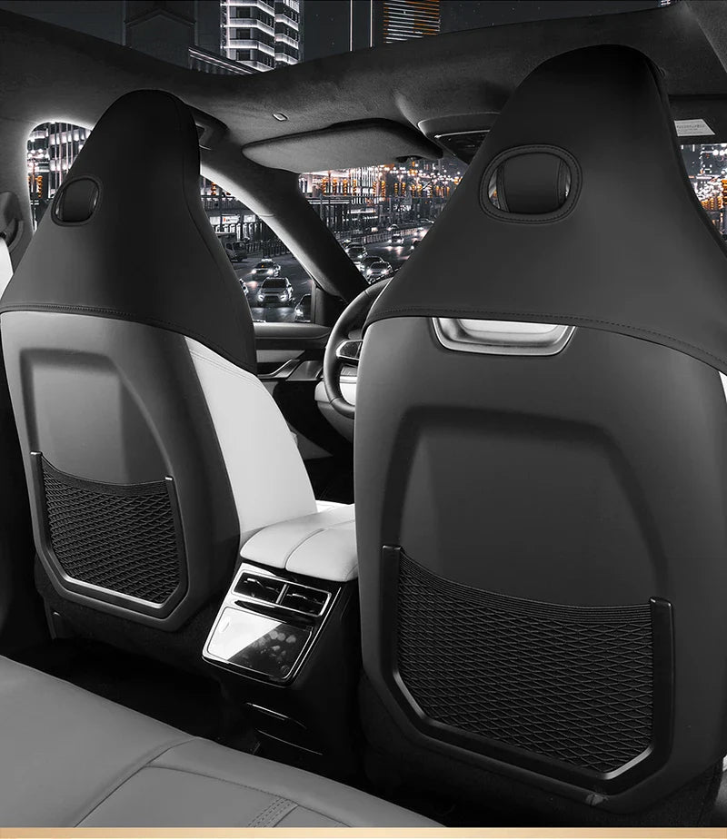 Car Suede Saddle Cushion Pad Half-Covered for Zeekr 001