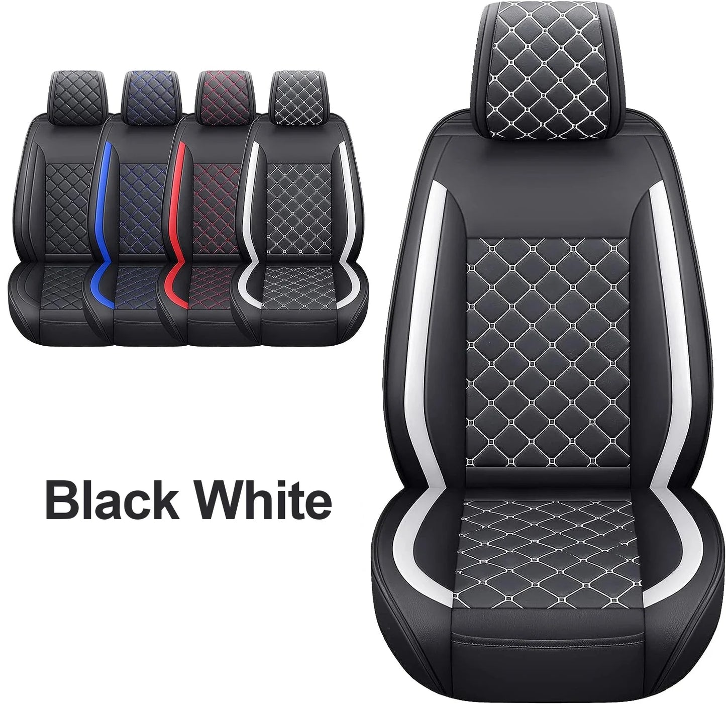 Leather Seat Covers for Toyota Tacoma (2005–2023)