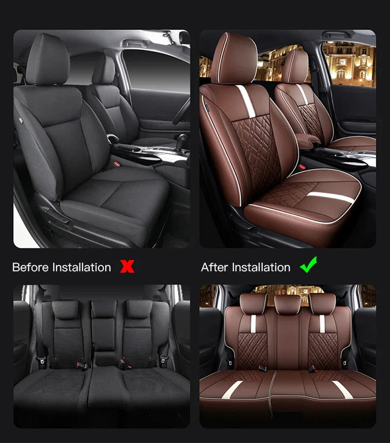 Leather Seat Covers for Honda HR-V