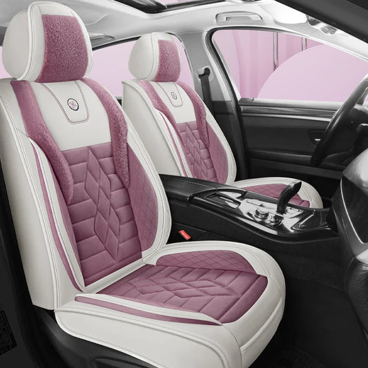 Durable Pink Seat Covers for Winter – SUV Sedan