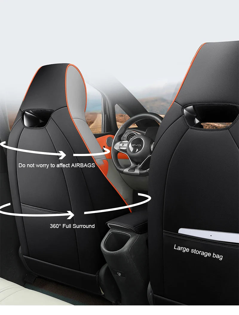 Leather Seat Covers for BYD Dolphin