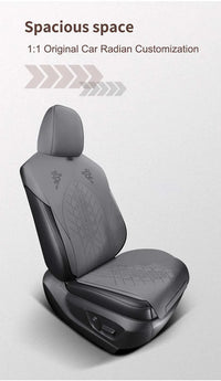Half-Cover Alcantara Suede Car Seat Cushion Pads for Toyota Highlander