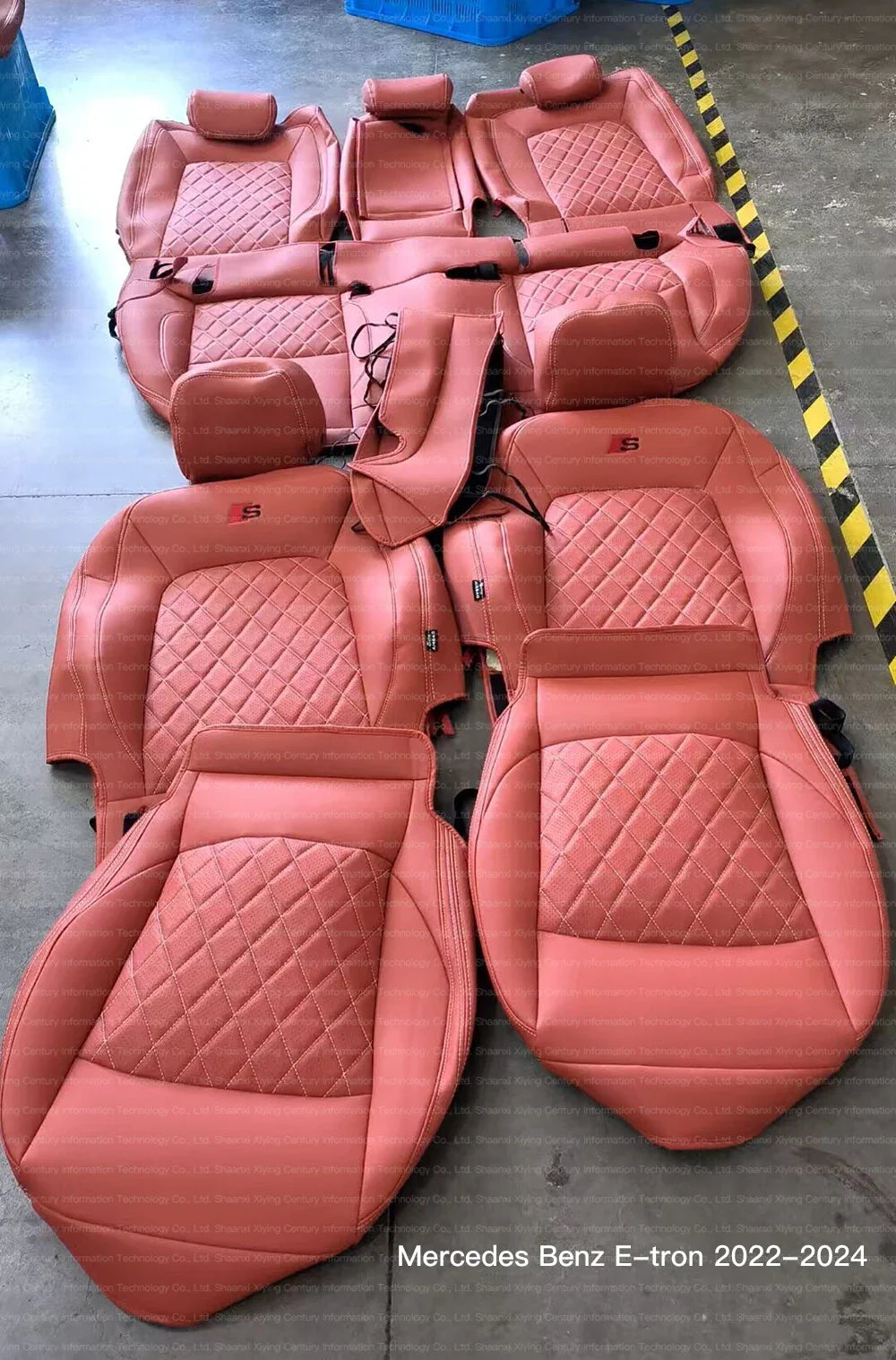 Leather Seat Covers for Mercedes-Benz W214