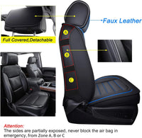 Leather Seat Covers for Toyota Tacoma (2005–2023)