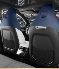 Car Suede Saddle Cushion Pad Half-Covered for Zeekr 001