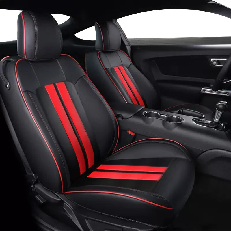 Leather Seat Covers for 2012–2014 Ford Mustang Coupe