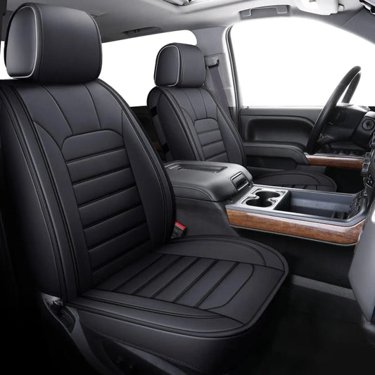 Leather Seat Covers for Chevrolet Silverado 1500 (2007-2023)