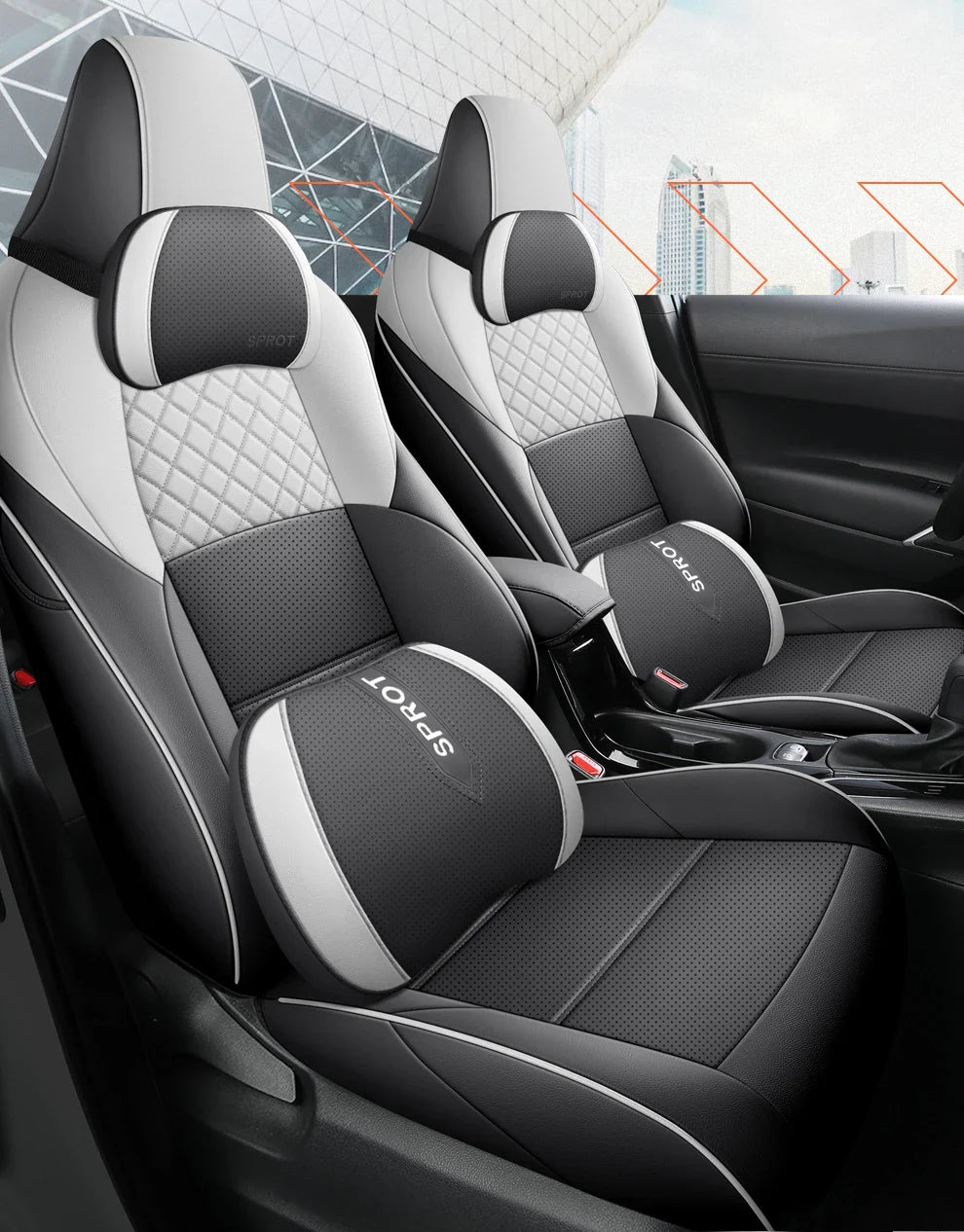 Leather Seat Covers for Toyota bZ4X