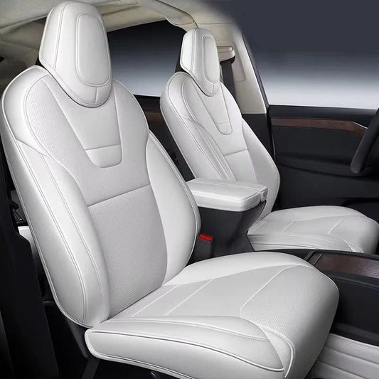 Leather Seat Covers for Tesla Model X – 7-Seater