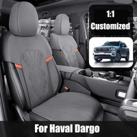 Half-Cover Suede Seat Covers for Haval Dargo