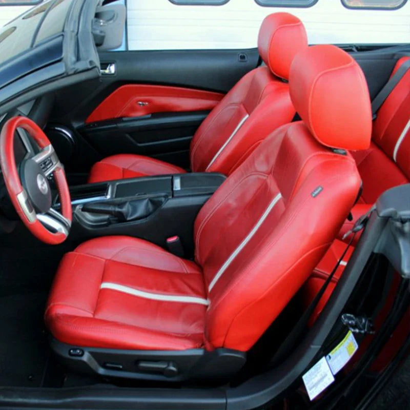 Leather Seat Covers for 2012–2014 Ford Mustang Coupe