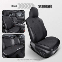 Half-Cover Alcantara Suede Car Seat Cushion Pads for Toyota Highlander