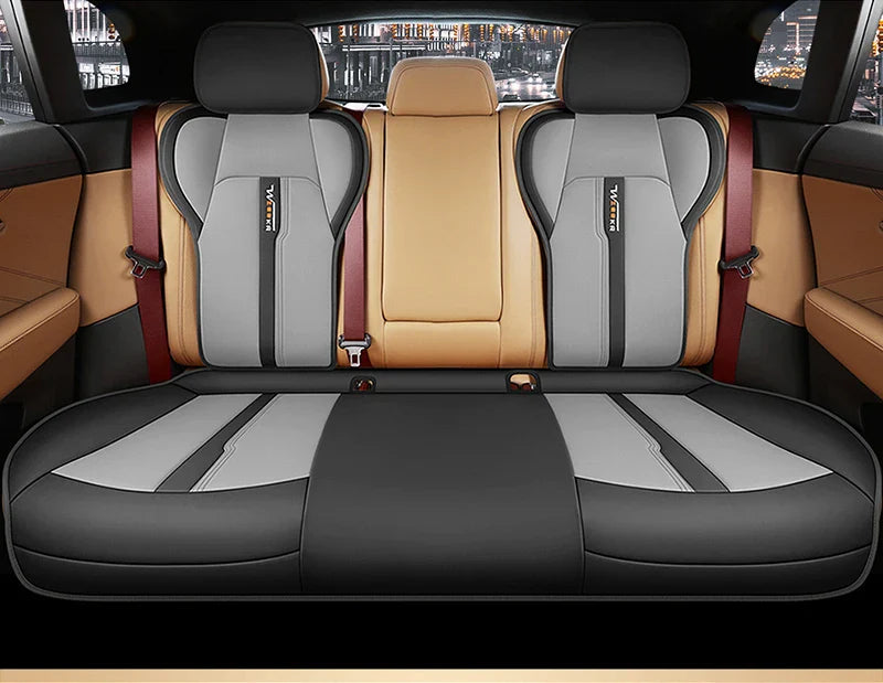 Car Suede Saddle Cushion Pad Half-Covered for Zeekr 001