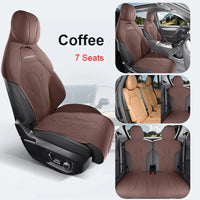 Half-Cover Suede Car Seat Cushion Pads for Lynk & Co 09