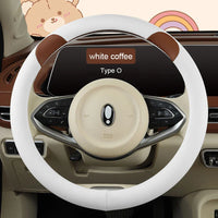 38 cm Universal Fun Leather Steering Wheel Cover