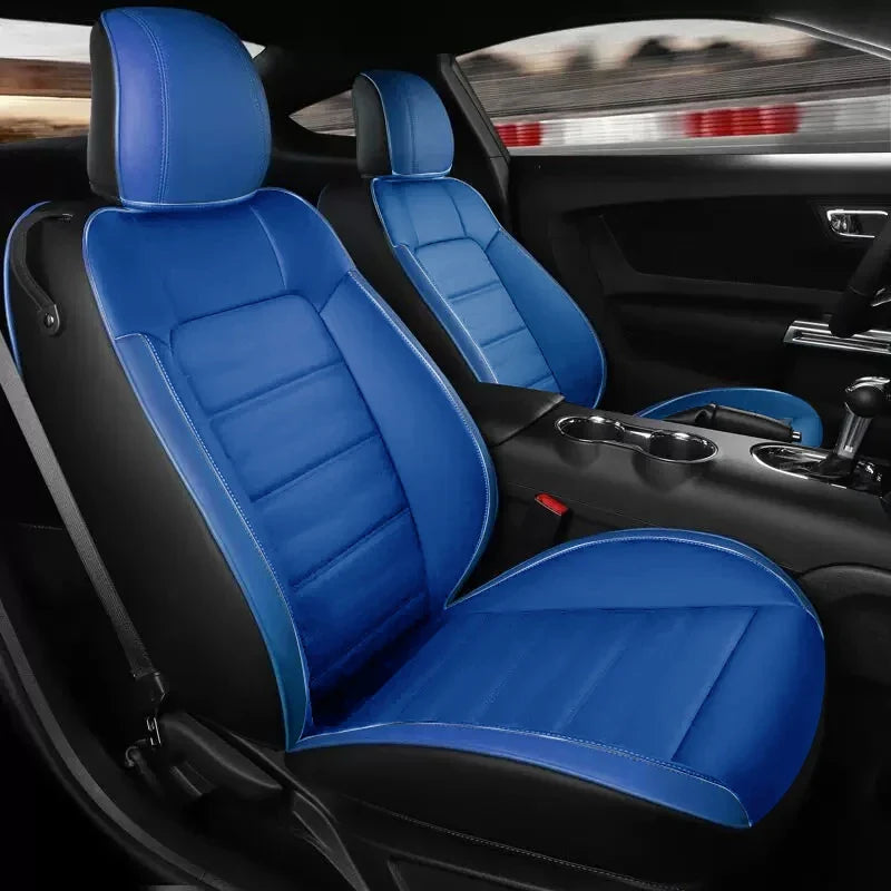 Leather Seat Covers for Ford Mustang Convertible