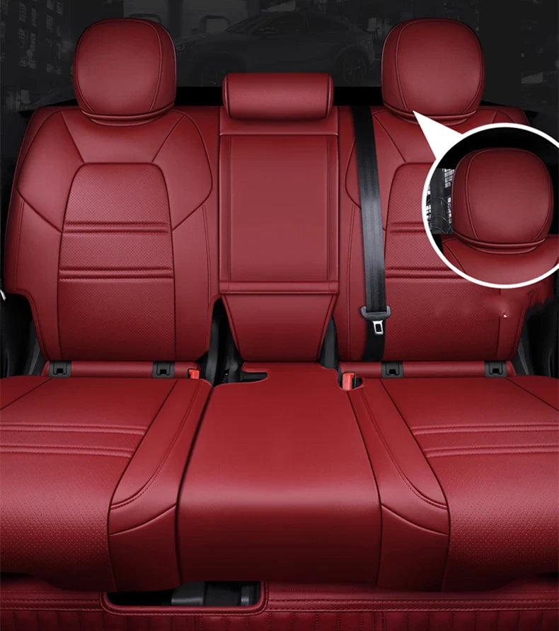 Leather Seat Covers for Porsche Cayenne